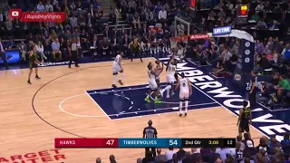 Atlanta Hawks vs Minnesota Timberwolves Full Game Highlights | March 27, 2018 | NBA Season