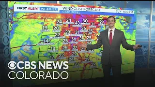 Warming up and drying out across Colorado