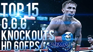 Top 15 Gennady Golovkin "Good Boy" Knockouts | HD 60FPS Brian JbLedbetter