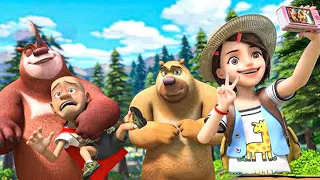 The Forest Lecture Hall 👑🤠 Human and the Bear 2024 🎬 NEW EPISODE! 🎬 Best cartoon collection