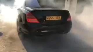 Mercedes S63 Amg w221 - Insane Burnout