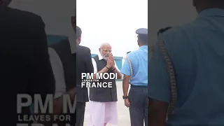 PM Modi emplanes for France | PM Modi France visit 2023