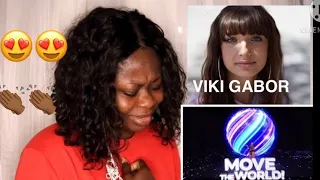 POLAND:VIKI GABOR /STAGE PERFORMANCE/ MOVE THE WORLD (REACTION)