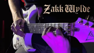 Some random notes over Zakk Wylde's "Farewell Ballad" 🎸