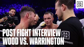 CITY GROUND UP NEXT?! Leigh Wood, Josh Warrington and Eddie Hearn post fight interview