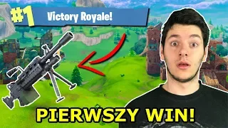 PIERWSZY RAZ WYGRAŁEM W FORTNITE! Now Broń Jest OP! Tritsus & Zipek!