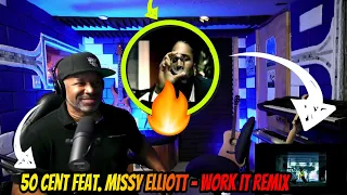 50 Cent feat. Missy Elliott - Work It Remix - Producer Reaction