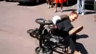 falling off tricycle