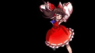 Touhou AoCF characters posing with reggaeton music in the background [720p60]