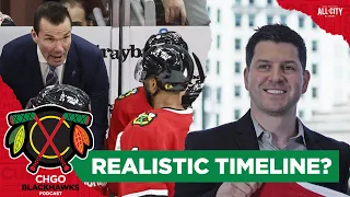 What is a realistic timeline for the Chicago Blackhawks rebuild? | CHGO Blackhawks Podcast