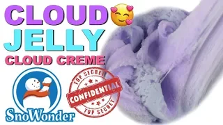 AMAZING SNOWONDER SLIME RECIPES! MY BEST CLOUD CREME,  JELLY AND COLOR CHANGING CLOUD SLIME RECIPES!