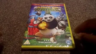 Kung Fu Panda 3 (UK) DVD slow unboxing