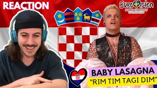 🇭🇷 Reaction Baby Lasagna - Rim Tim Tagi Dim (Live) DORA 2024 (SUBTLD) React Croatia Eurovision 2024