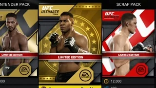 Открытие паков Тайсона и Scrap Pack EA Sports UFC 2 "ЖЕА" - значит жадность от ЕА