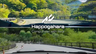 Assetto Corsa | Happogahara | Comparison with Real