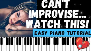 HOW TO CREATE BEAUTIFUL PIANO IMPROVISATION - JUST ONE INTERVAL IS ALL YOU NEED in 2023