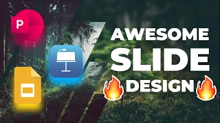 Awesome Slide Design Tutorial 🔥 PowerPoint, Keynote, Google Slides 🔥