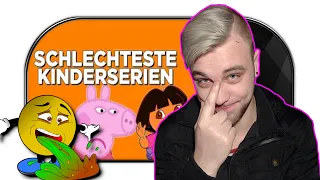 Die 10 SCHLECHTESTEN Kinderserien Reaktion | Hados