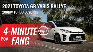 2021 Toyota GR Yaris Rallye: Four-minute Fang (POV)