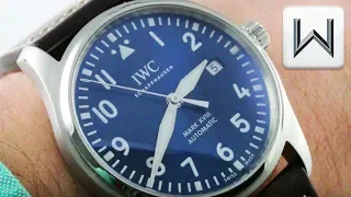 IWC Pilot’s Watch Mark XVIII “Le Petit Prince” 3270-04 Luxury Watch Review