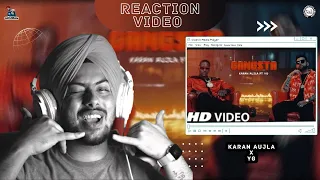 Reaction on Gangsta (Official Audio) - Karan Aujla Ft. YG [Way Ahead]