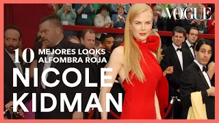Nicole Kidman y sus 10 mejores looks en la alfombra roja