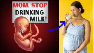 Why should pregnant women avoid drinking a lot of milk?