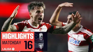 Highlights Granada CF vs Athletic Club (1-1)