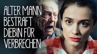 Alter Mann bestraft Diebin für Verbrechen  | @DramatizeMeDeutsch