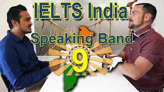 IELTS India Band 9 Speaking - Perfect Score! with Subtitles