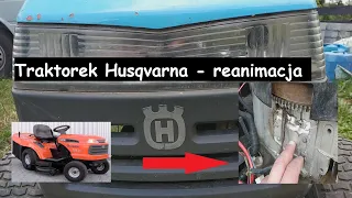 Traktorek Husqvarna - ratujemy, odnawiamy kosiarkę z silnikiem briggs&stratton - nowy projekt