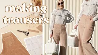 Attempting to Make Trousers (They Almost Broke Me) | Sew With Me