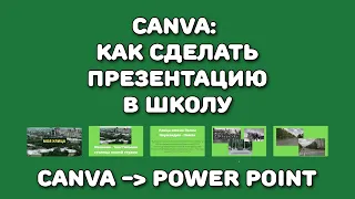 Как сделать самую простую презентацию в школу? (для тех, кто никогда этого раньше не делал)