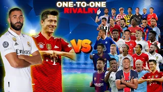 Benzema 🆚️ Lewandowski [RIVALRY] 💥 One-to-One VS 💥with ULTRA BOSS FINAL 🔥