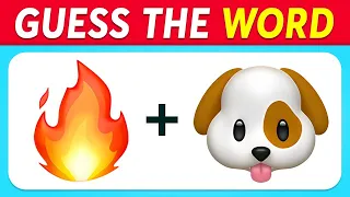 Guess the WORD by EMOJI | 20 Words | Emoji Quiz