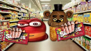 Skittles meme oi oi oi red larva & Freddy Fazbear part 5