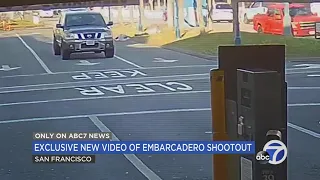 New video shows suspects open fire in San Francisco shootout