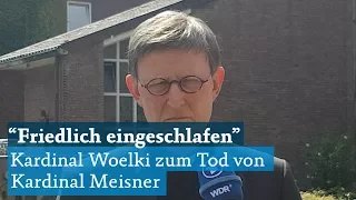 Kardinal Woelki über die letzten Momente von Kardinal Meisner