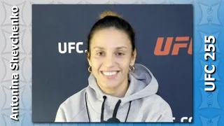 Antonina Shevchenko Talks Lipski Match-Up, Her Sister Valentina Keeping The Title At UFC 255