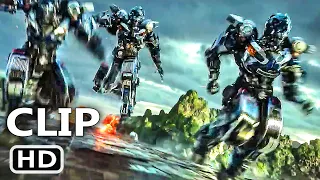 TRANSFORMERS 7 "Mirage Multiplies Himself" Clips + Trailers (2023)