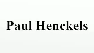 Paul Henckels