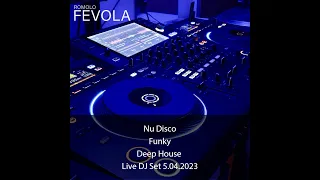 NuDisco, Funky & Deep House Music by Romolo Fevola & Pioneer DJ Opus Quad - Manchester 5.04.2023