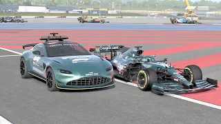 What Happens When You Overtake Safety Car At The Pit Entry | F1 2021