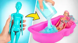 Pengalaman Unboxing Paling Seru! Barbie Color Reveal Foam Doll