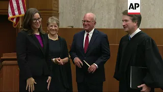 Kavanaugh Administers Oath to New Federal Judge