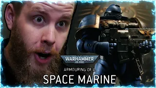 Nixxiom is BLOWN AWAY by "The Armouring of a Space Marine" | Warhammer 40k
