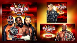 WWE WrestleMania 37 Preview & Poster Pack TICKETMASTER Remake | WWE WrestleMania 37 REMAKE PACK