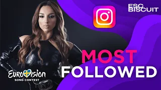 Eurovision 2024: Most Followed Artists At Instagram