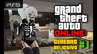 GTA V ONLINE!!! | PS5 | Ayudando a Conseguir $12,000,000 | CEREBRO DELICTIVO #1