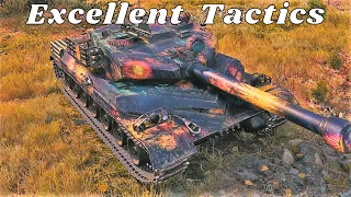 BZ-75  excellent tactics and 13K Damage 7 Kills  World of Tanks Gameplay (4K)